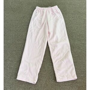 Skims Fleece Lounge Straight Leg Pant Cherry Blossom Pink WL-WLG-9938W XXS NEW